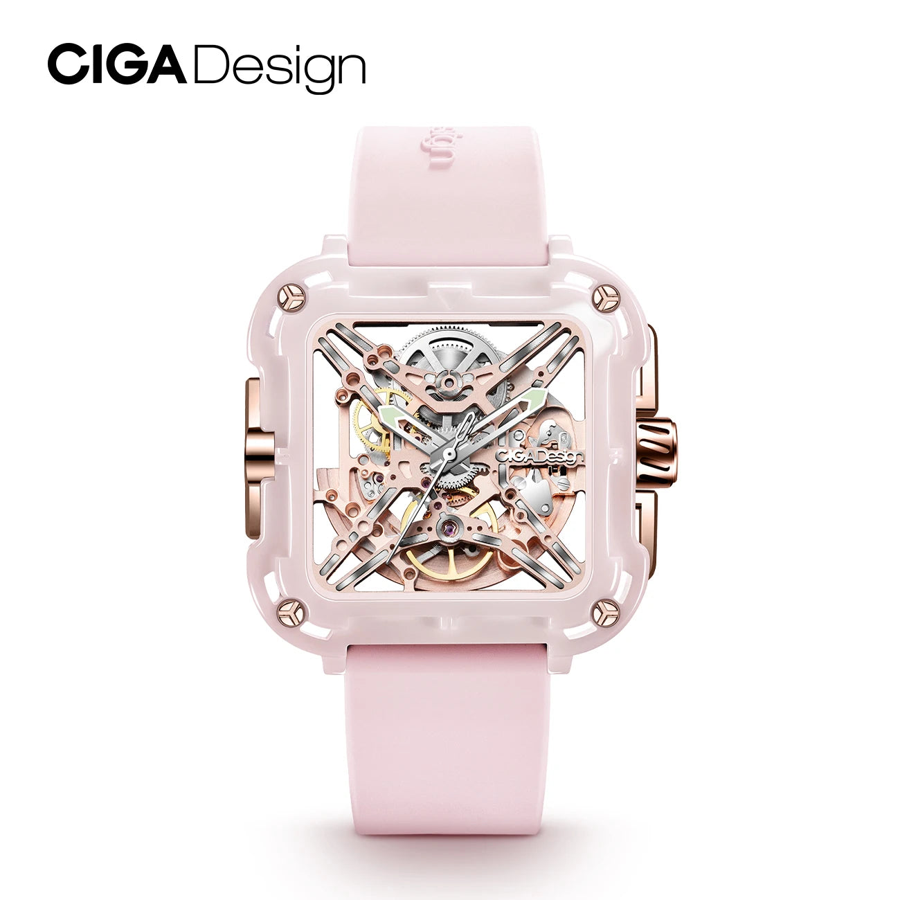 CIGA Design X Series Couple Watch – Ceramic Skeleton Automatic
