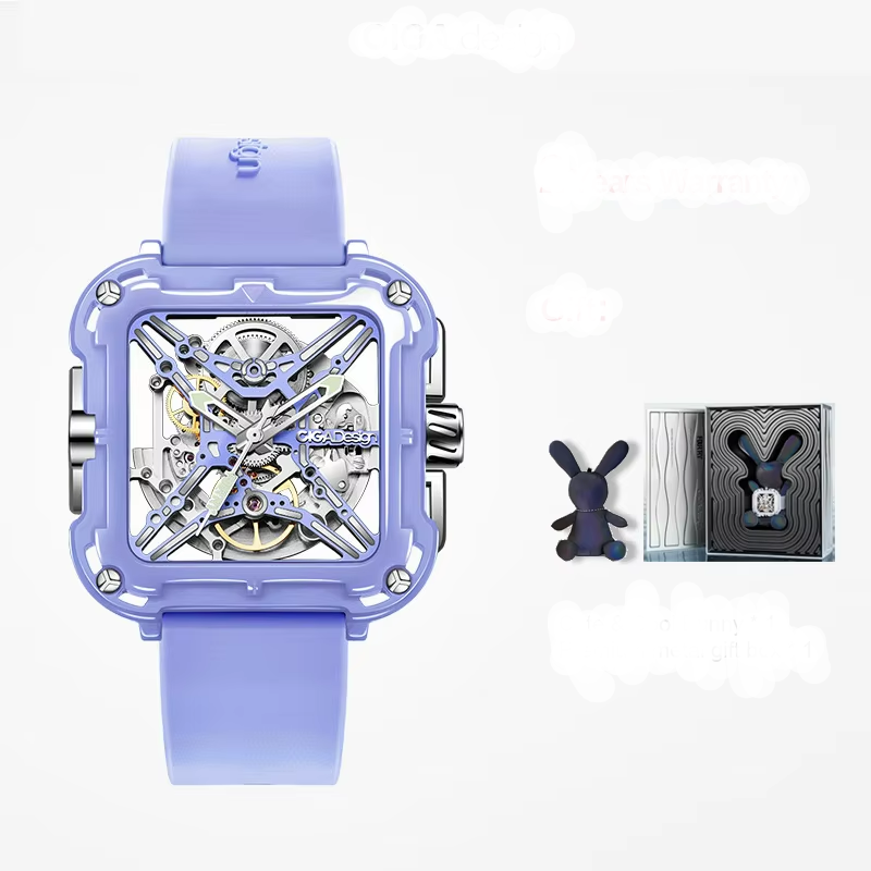 CIGA Design X Series Couple Watch – Ceramic Skeleton Automatic Smash Price Shop Women's Watch