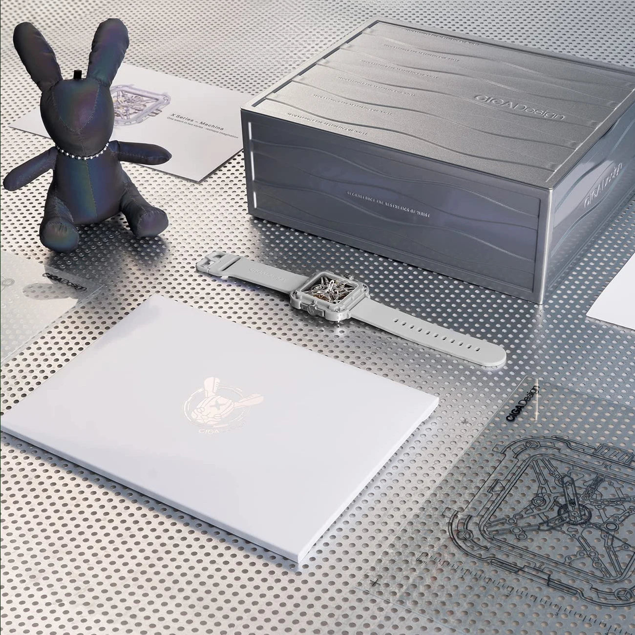 CIGA Design X Series Couple Watch – Ceramic Skeleton Automatic Smash Price Shop Women's Watch