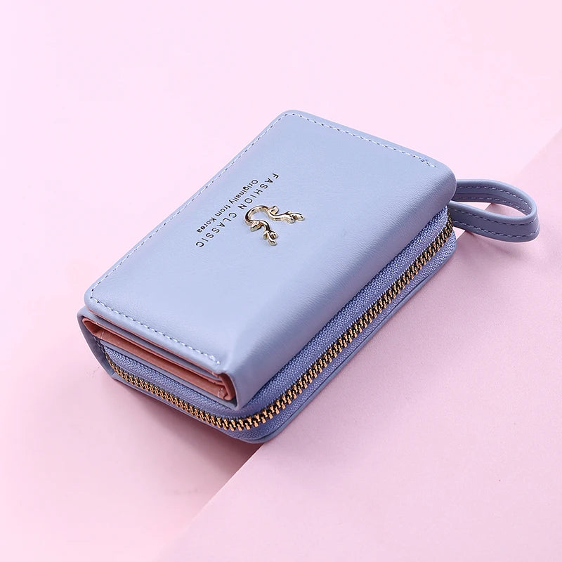 Compact PU Leather Wallet with Coin Purse – product image 3