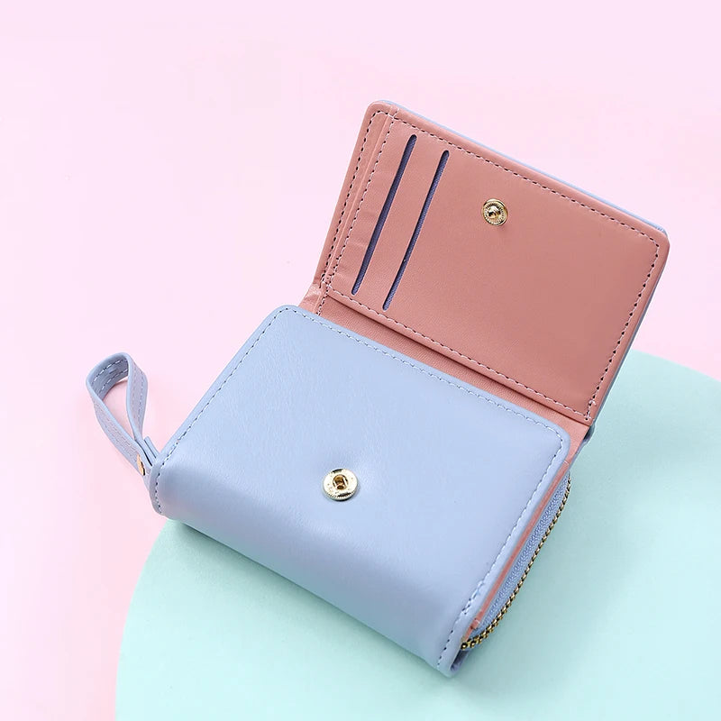 Compact PU Leather Wallet with Coin Purse – product image 5
