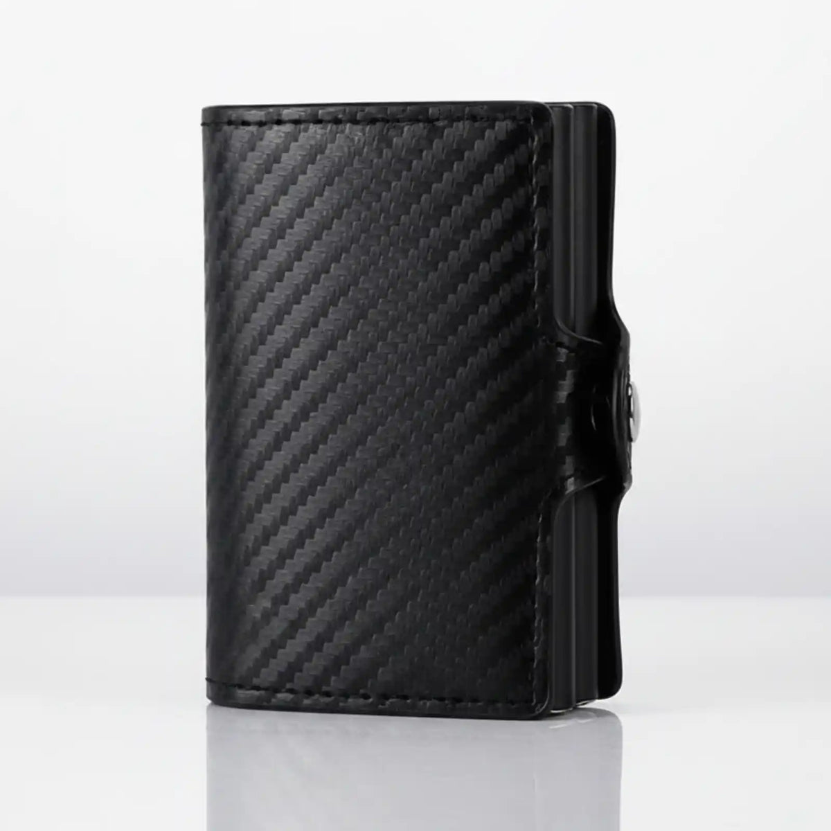Compact RFID Metal Card Holder Wallet in Carbon Fiber / Germany – product image 7
