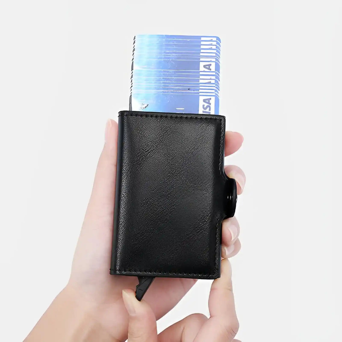 Compact RFID Metal Card Holder Wallet – product image 13
