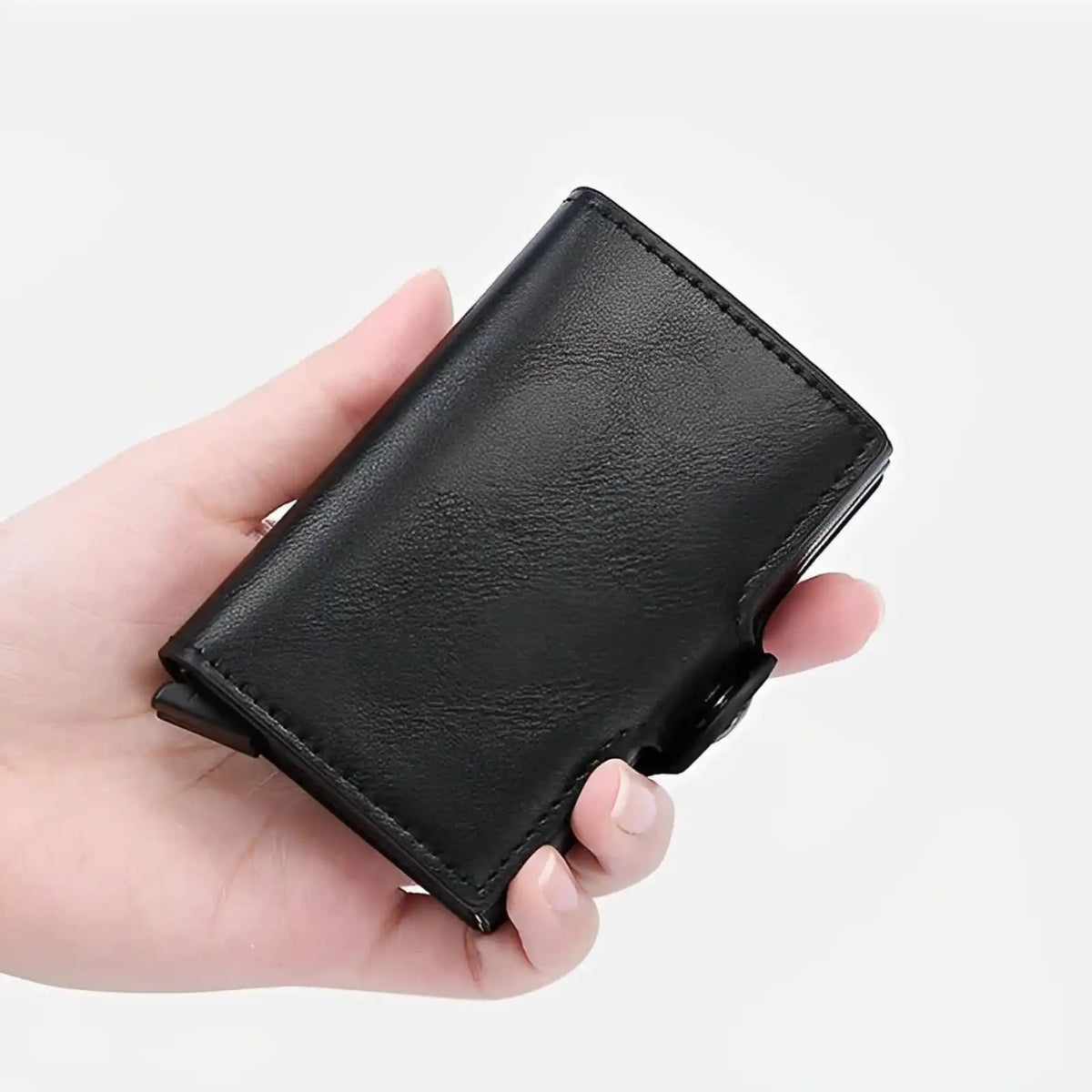 Compact RFID Metal Card Holder Wallet – product image 15