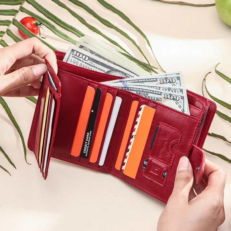 Contact’S Genuine Leather RFID Compact Wallet – product image 3