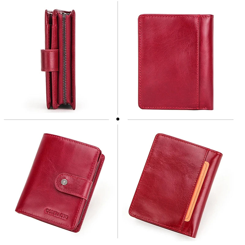 Contact’S Genuine Leather RFID Compact Wallet – product image 4