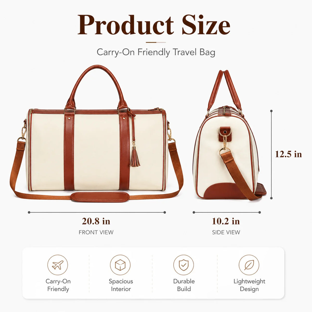 Convertible Garment Duffel Travel Bag with Shoe Compartment Smash Price Shop Duffel Bag