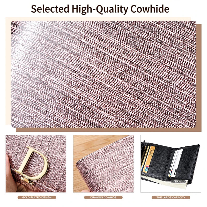Cowhide Leather RFID Wallet – product image 4