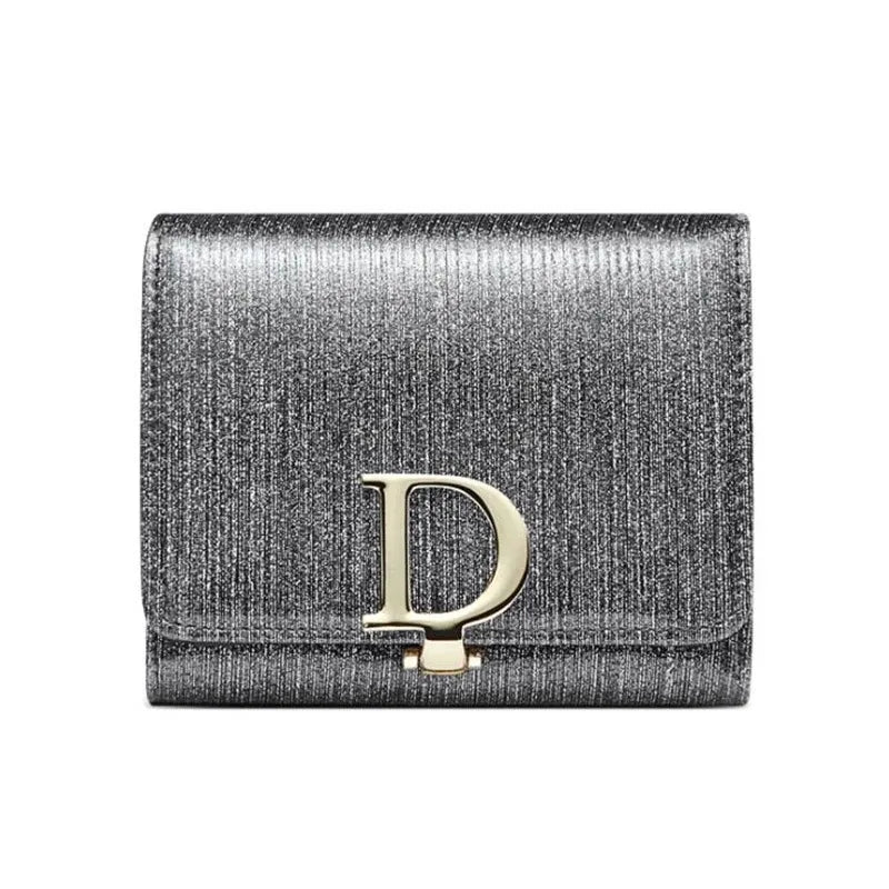 Cowhide Leather RFID Wallet in GRAY – product image 10