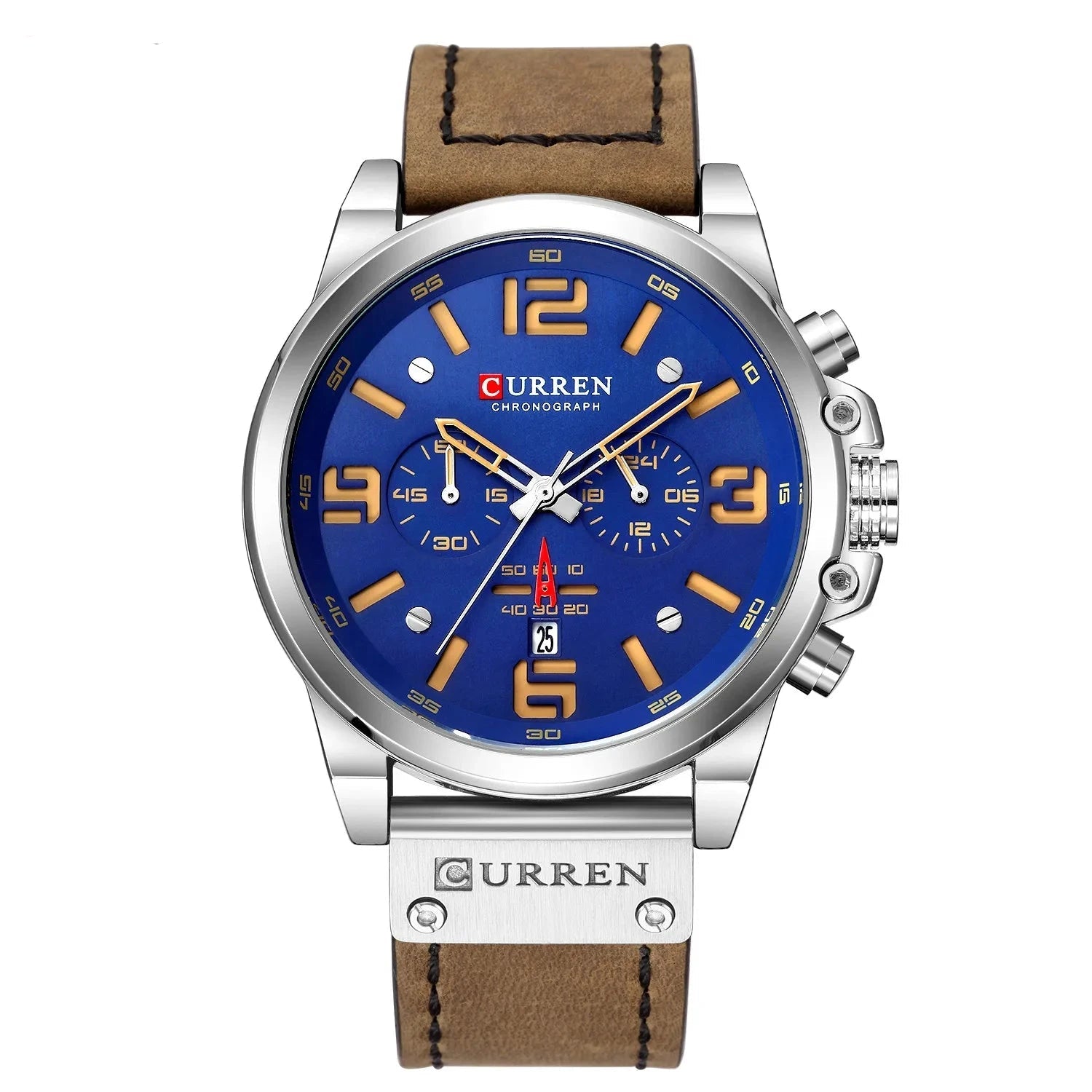 CURREN 8314 Chronograph Quartz Watch – Waterproof & Military Style