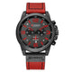 black red