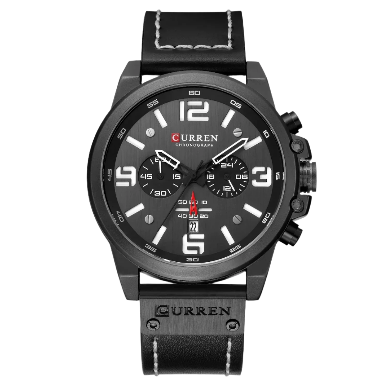 CURREN Men's Chronograph Watch – Luxury Quartz Sports Design