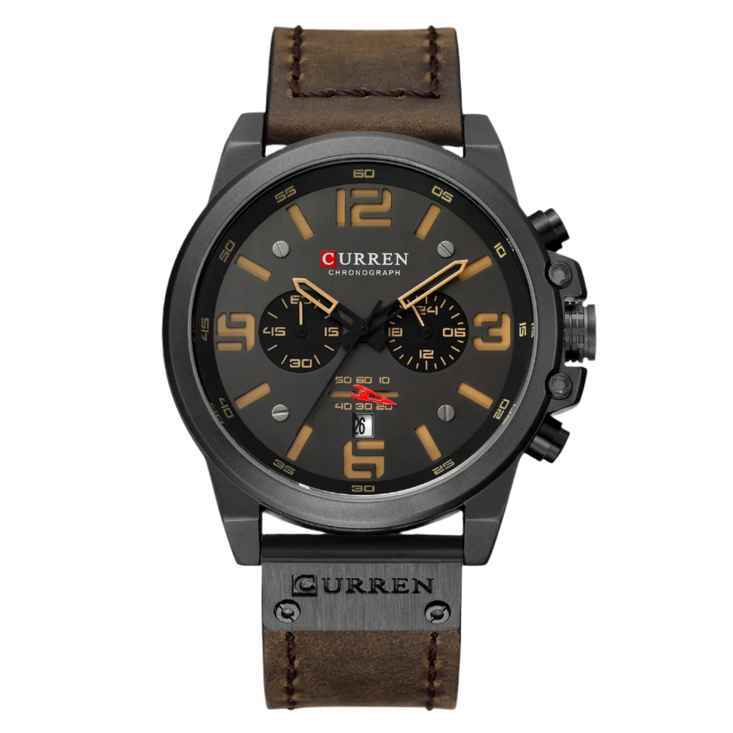 CURREN Men's Chronograph Watch – Luxury Quartz Sports Design