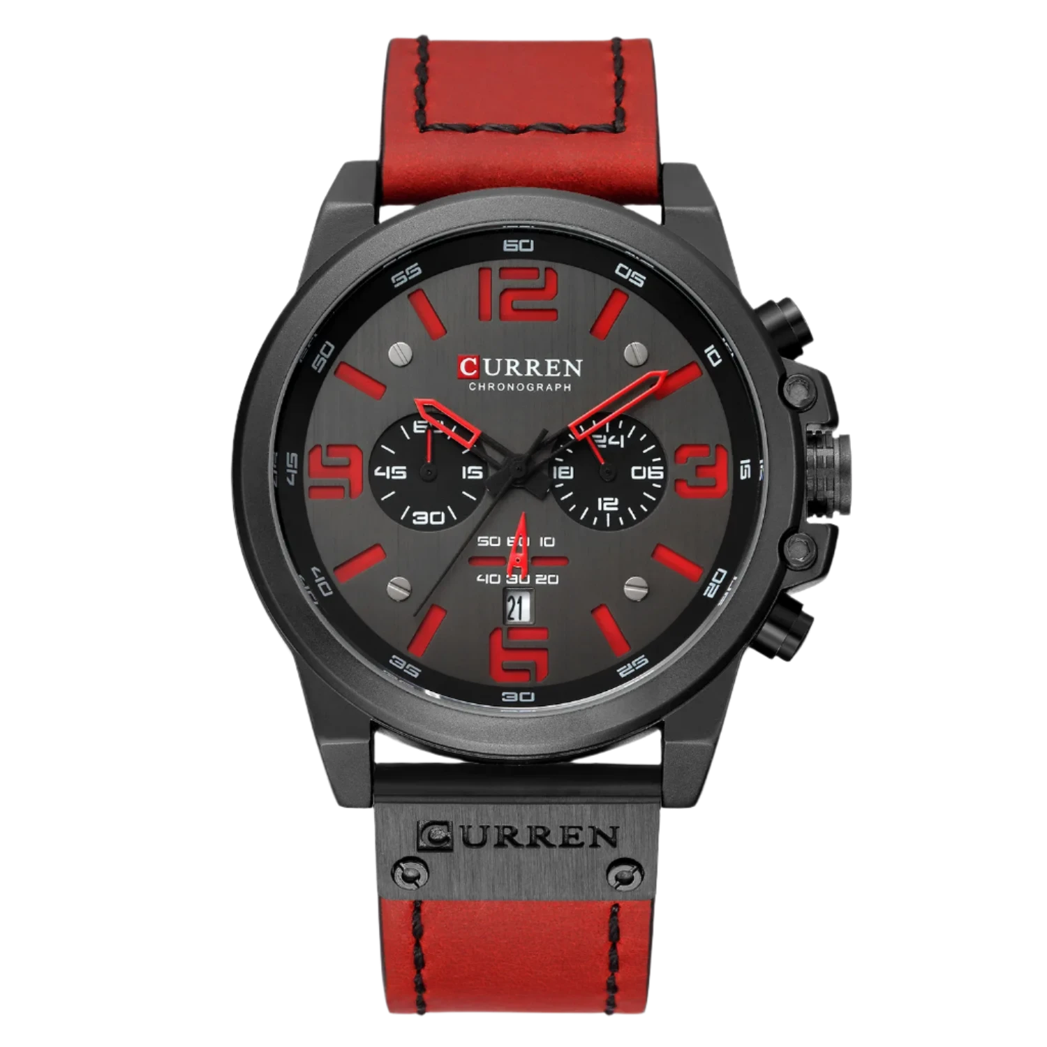 CURREN Men's Chronograph Watch – Luxury Quartz Sports Design