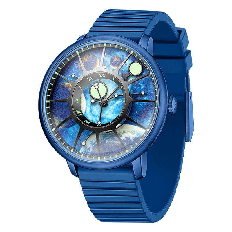 DALKOMM NH35 Planet Watch – 100M Waterproof Automatic