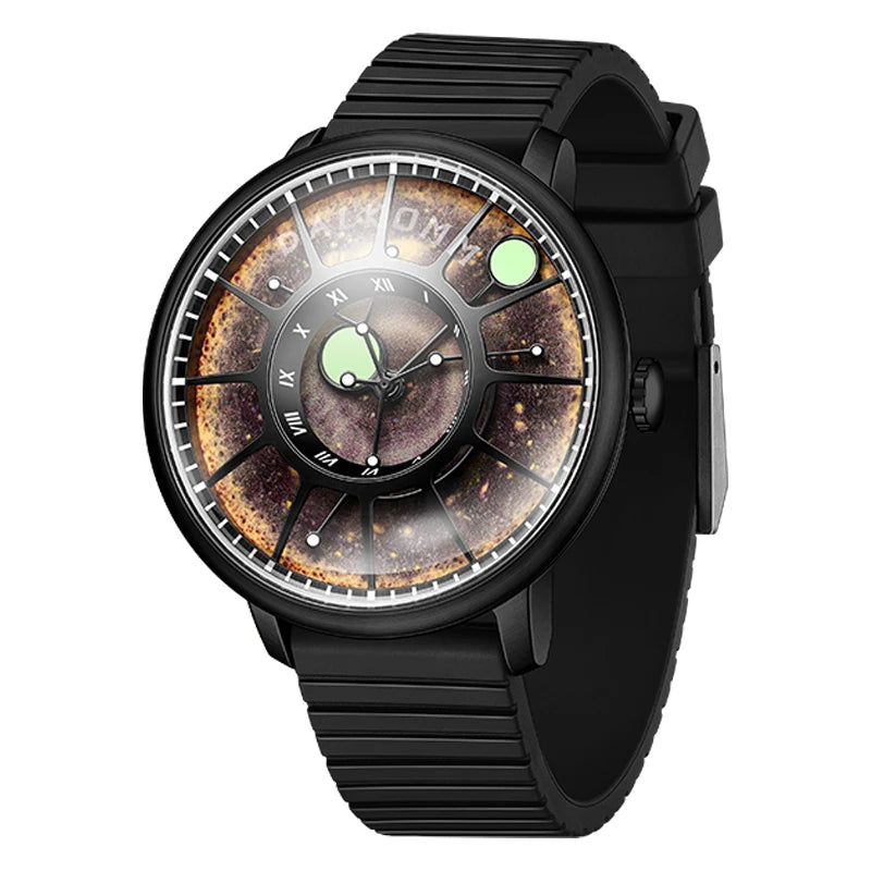 DALKOMM NH35 Planet Watch – 100M Waterproof Automatic Smash Price Shop Men's Watch