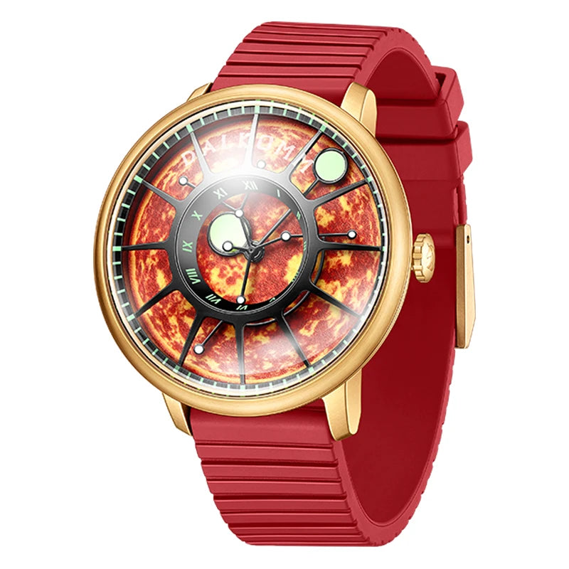 DALKOMM NH35 Planet Watch – 100M Waterproof Automatic Smash Price Shop Men's Watch