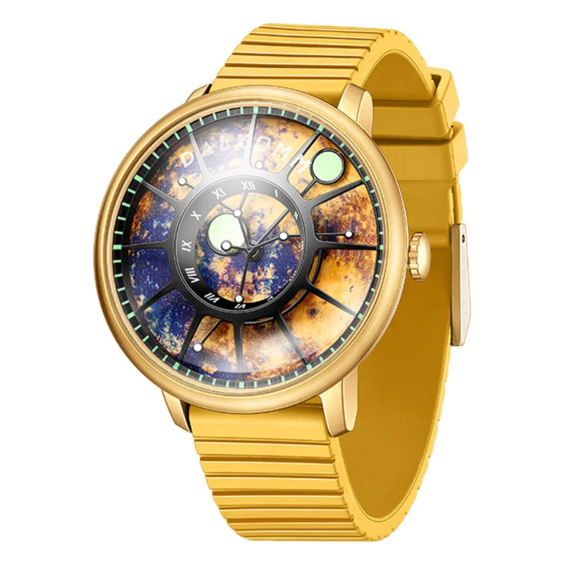 DALKOMM NH35 Planet Watch – 100M Waterproof Automatic Smash Price Shop Men's Watch