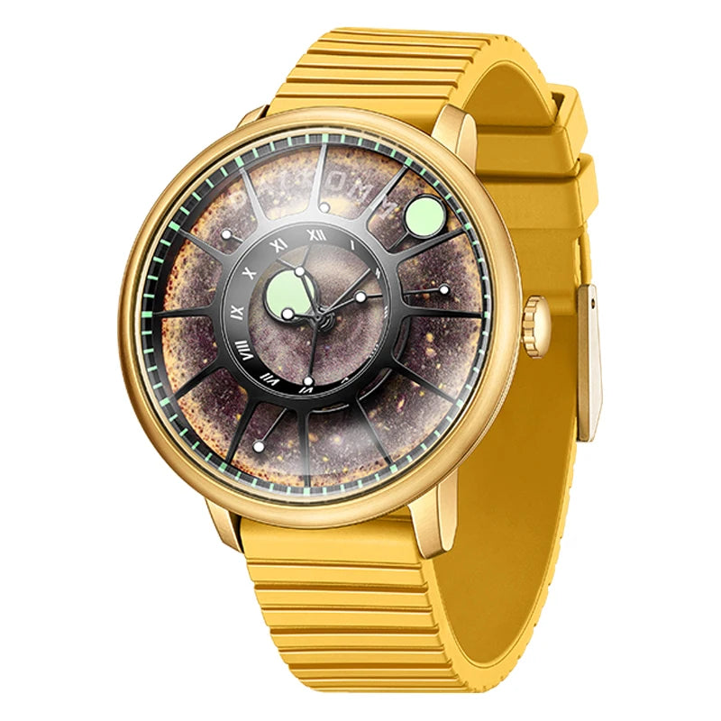 DALKOMM NH35 Planet Watch – 100M Waterproof Automatic Smash Price Shop Men's Watch