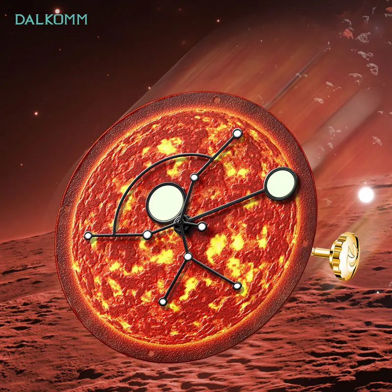 DALKOMM NH35 Planet Watch – 100M Waterproof Automatic Smash Price Shop Men's Watch