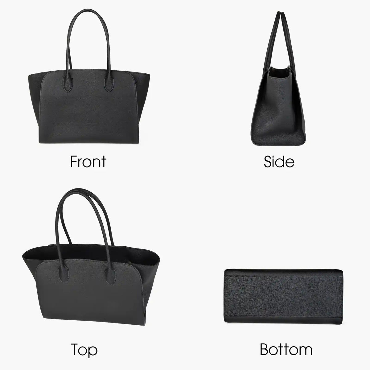 DONNA N Slouchy Genuine Leather Shoulder Tote – product image 8