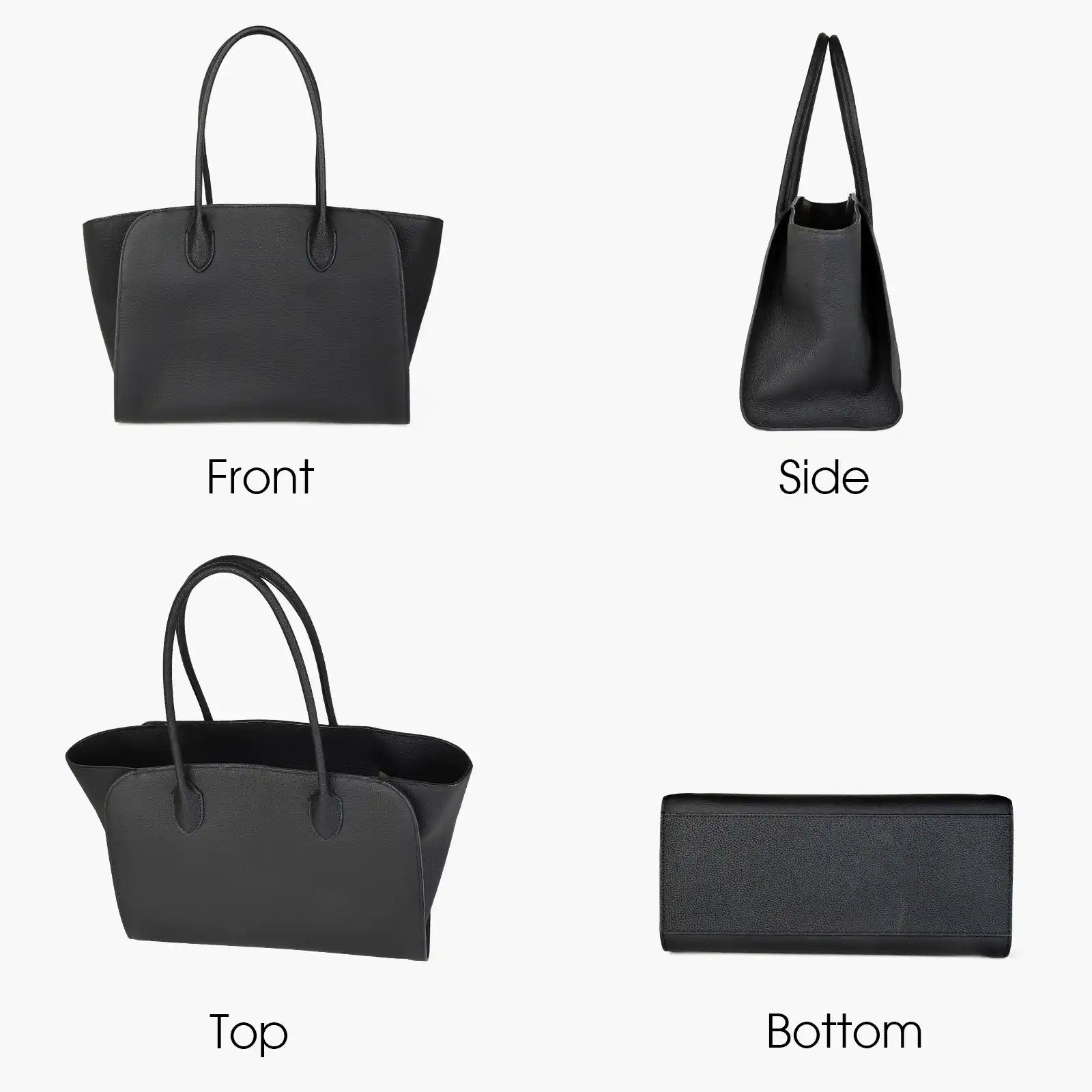 DONNA N Slouchy Genuine Leather Shoulder Tote – product image 8