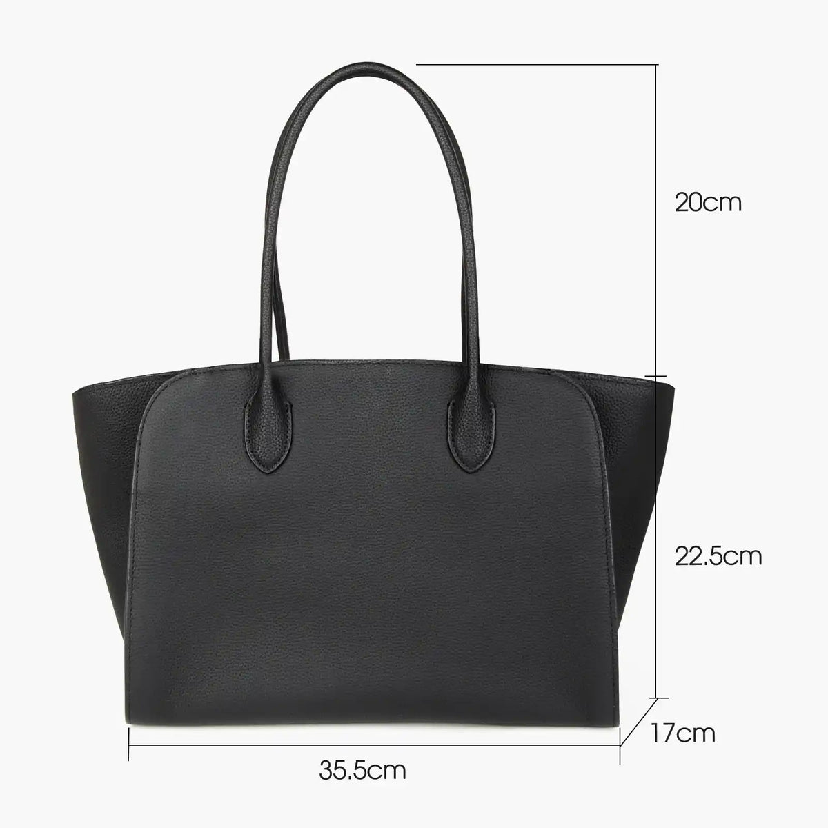 DONNA N Slouchy Genuine Leather Shoulder Tote – product image 11