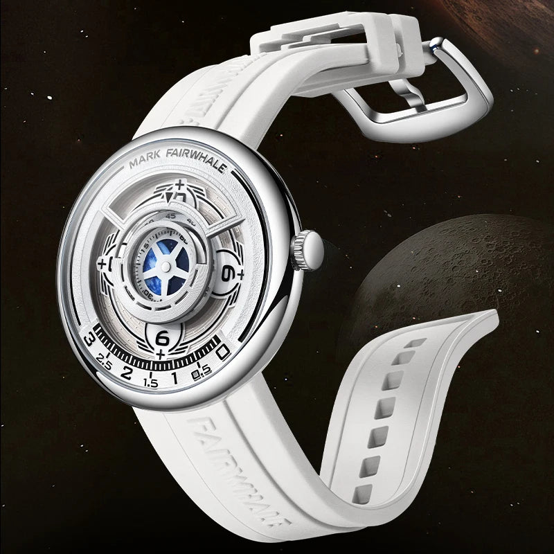 Earth 3D Men's Watch – Luminous Quartz by Haofa