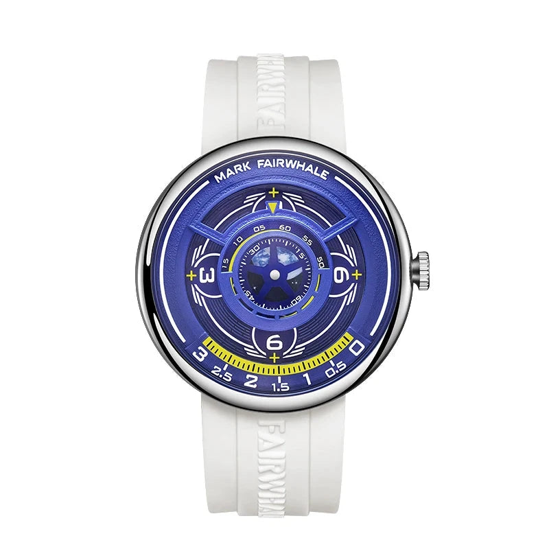 Earth 3D Men's Watch – Luminous Quartz by Haofa
