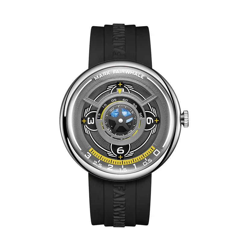 Earth 3D Men's Watch – Luminous Quartz by Haofa
