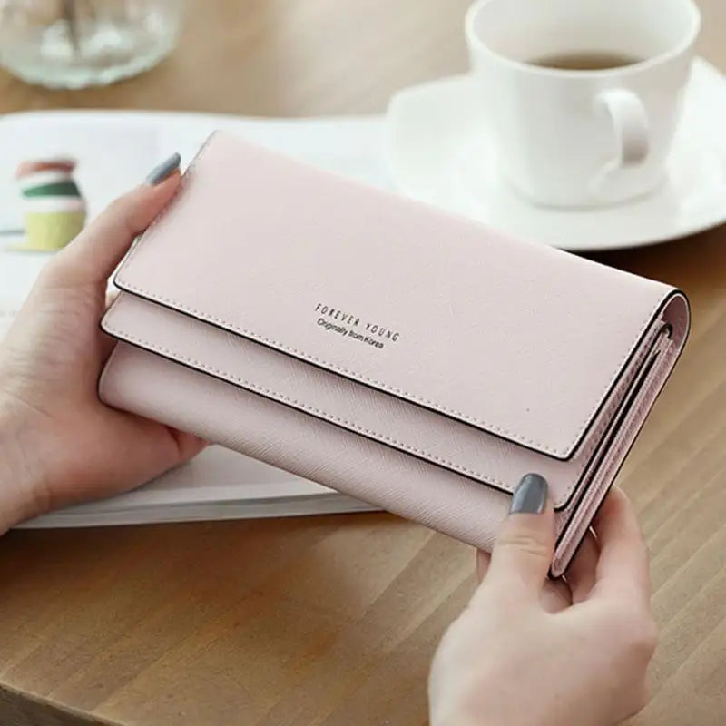 Elegant Large Capacity PU Wallet Clutch – product image 2
