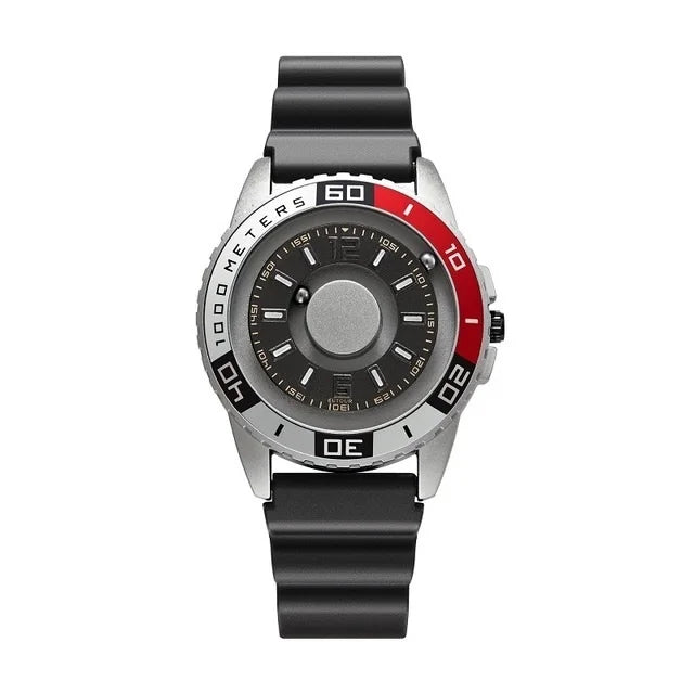 EUTOUR Magnetic Ball Watch Men Quartz