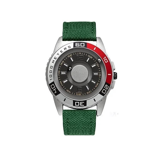 EUTOUR Magnetic Ball Watch Men Quartz
