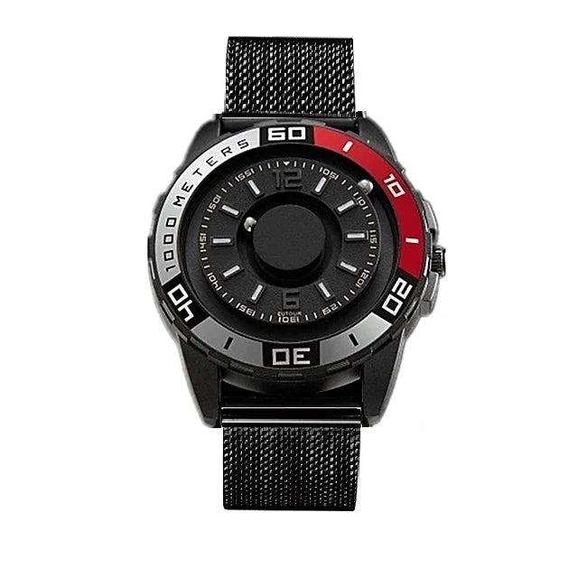 EUTOUR Magnetic Ball Watch Men Quartz