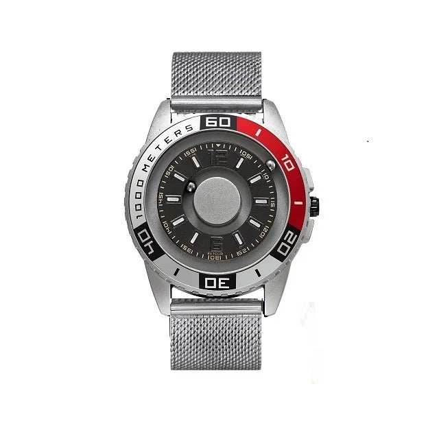 EUTOUR Magnetic Ball Watch Men Quartz