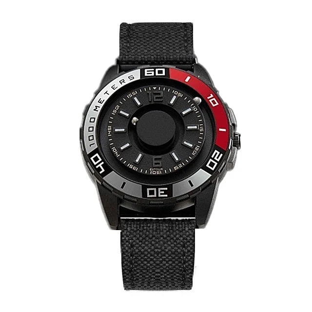 EUTOUR Magnetic Ball Watch Men Quartz