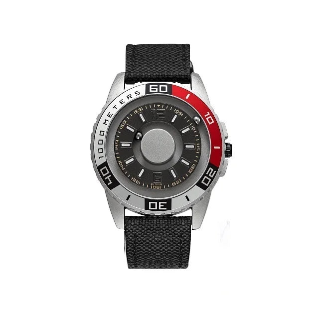 EUTOUR Magnetic Ball Watch Men Quartz