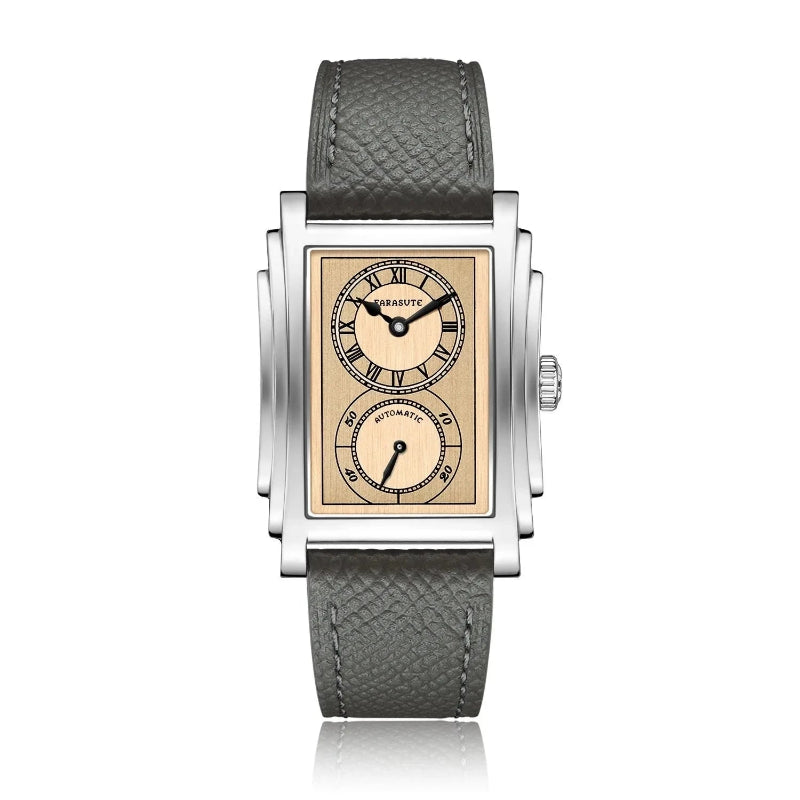 FARASUTE Doctor Watch – Men's Rectangle Automatic Luxury Timepiece