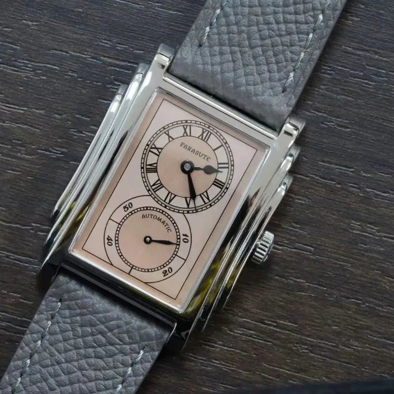 FARASUTE Doctor Watch – Men's Rectangle Automatic Luxury Timepiece