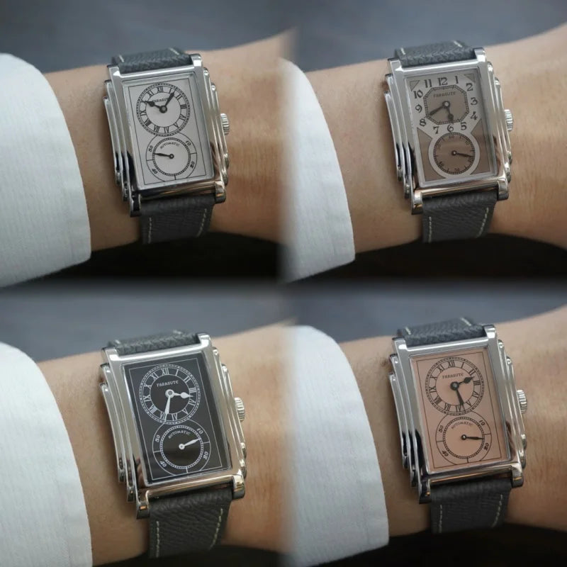 FARASUTE Doctor Watch – Men's Rectangle Automatic Luxury Timepiece Smash Price Shop Men's Watch