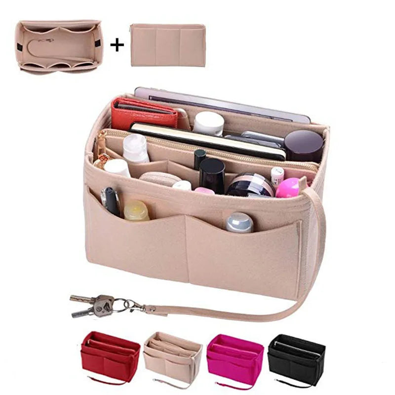 Felt Purse Organizer Insert Bag – product image 1