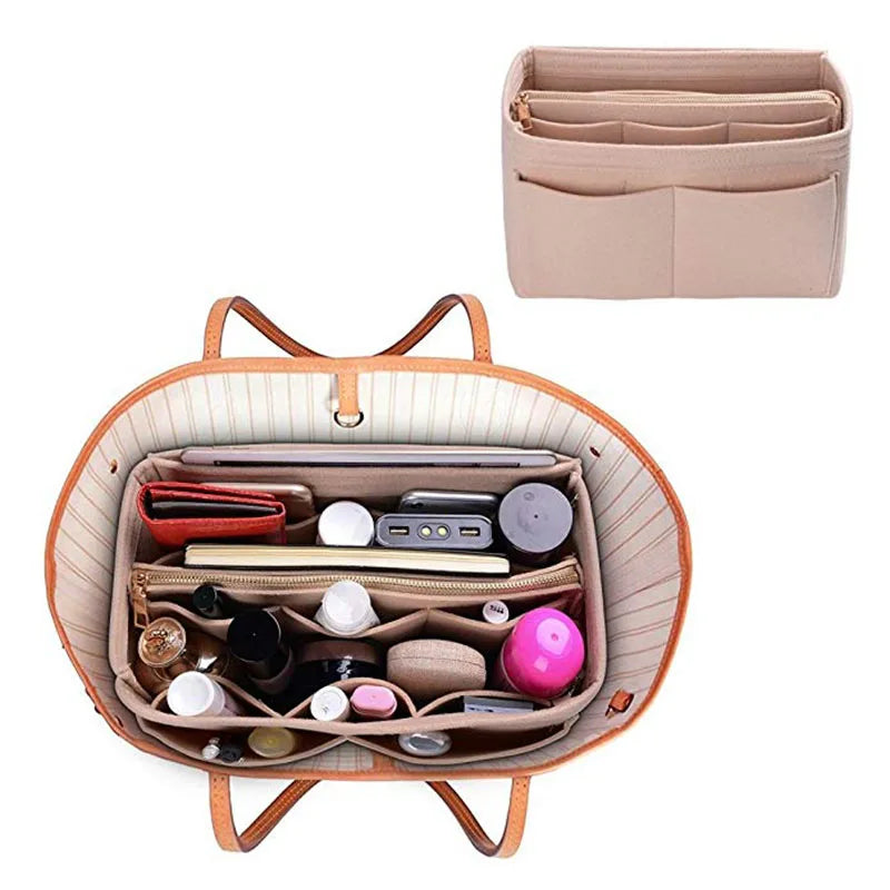 Felt Purse Organizer Insert Bag – product image 4