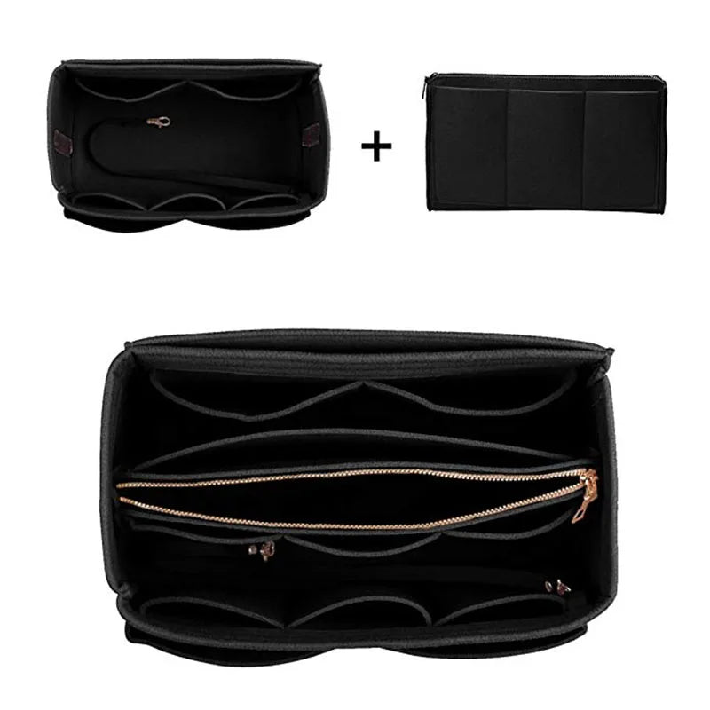 Felt Purse Organizer Insert Bag – product image 8