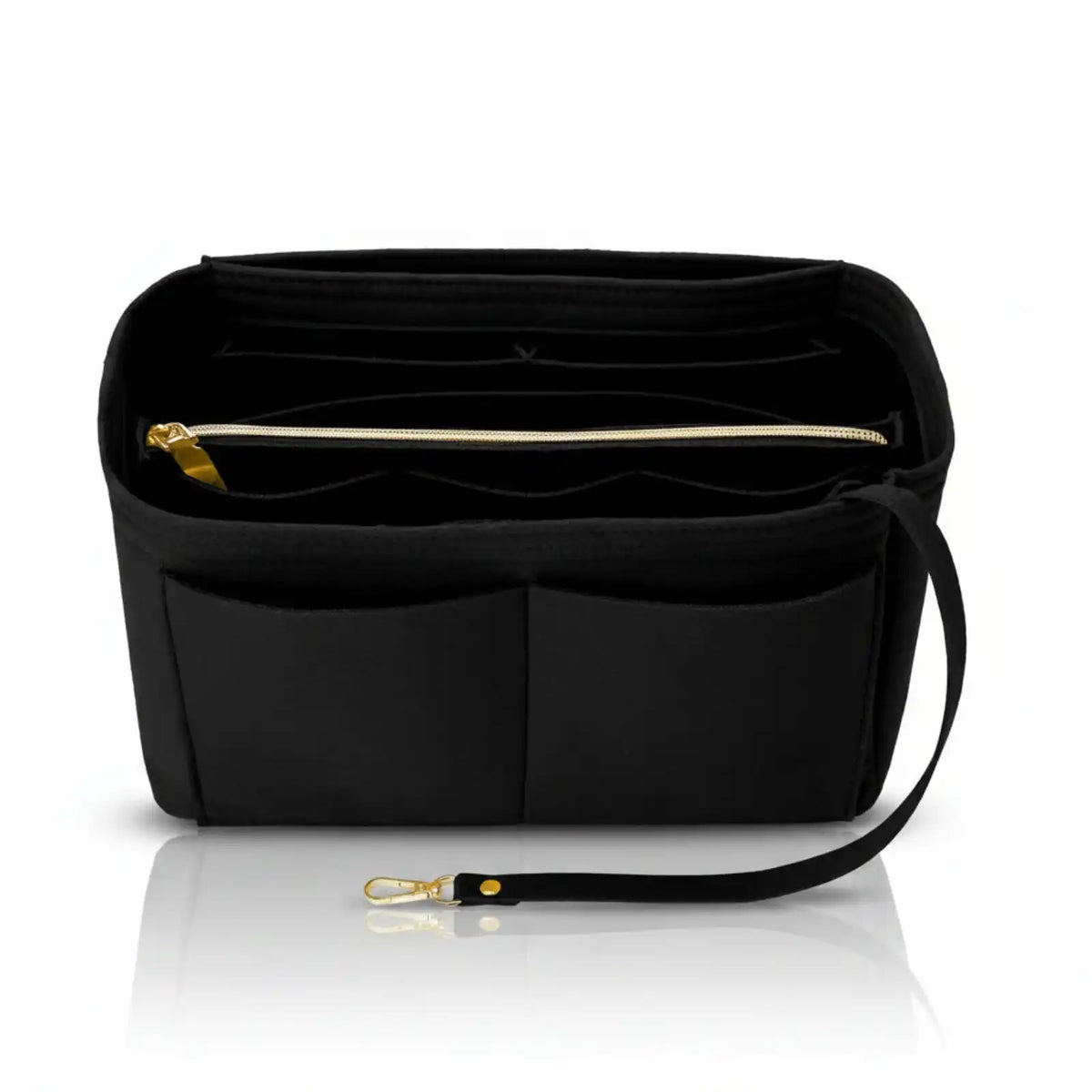 Felt Purse Organizer Insert with Zipper Pocket – product image 6