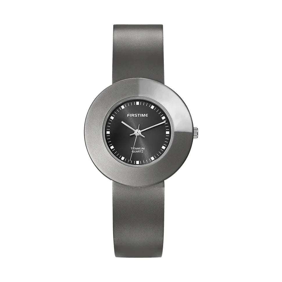 Firstime Women's Ultra-Light Titanium Quartz Watch Smash Price Shop Women's Watch
