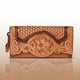 brown wallet women