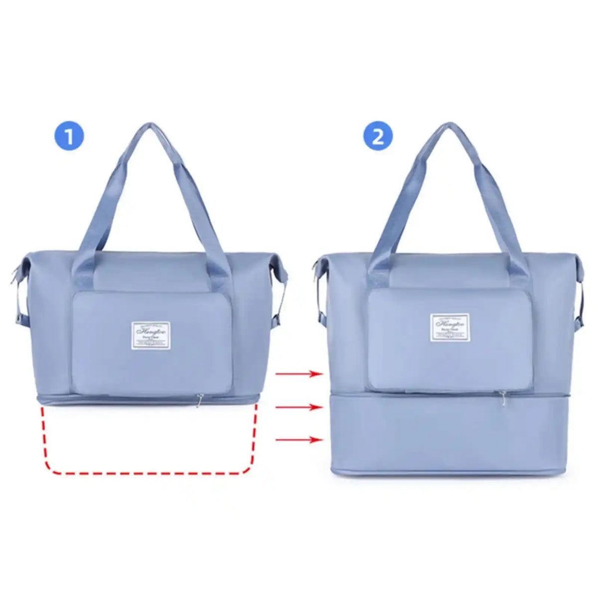 Foldable Nylon Weekender Travel Bag – product image 14