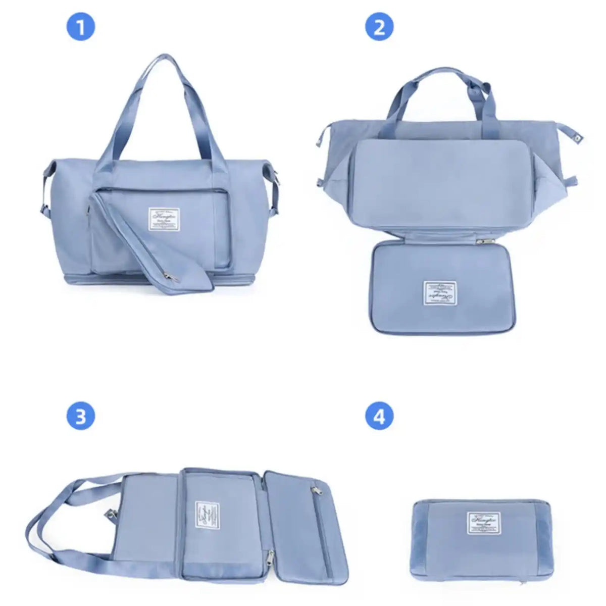 Foldable Nylon Weekender Travel Bag – product image 15