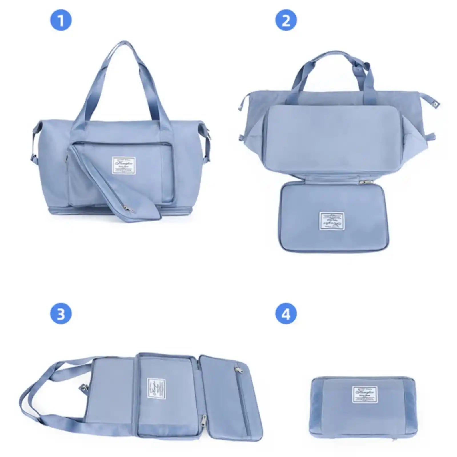 Foldable Nylon Weekender Travel Bag – product image 15