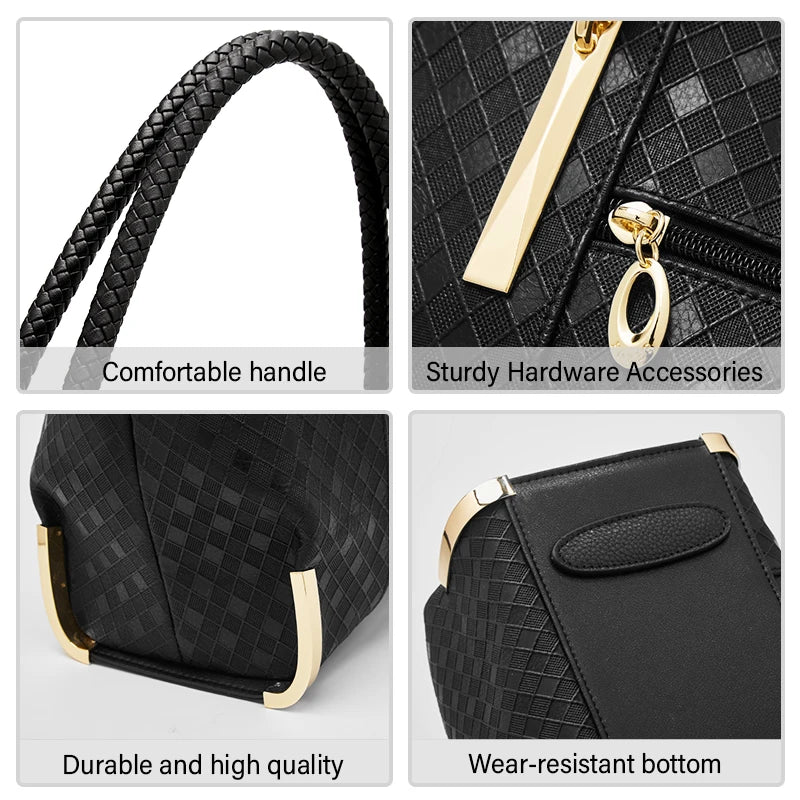 FOXER Genuine Leather Lady's Handbag Elegant Luxury Design Women Shoulder Bag Large Capacity Tote Bag Best Gift for Mom,Wife Smash Price Shop